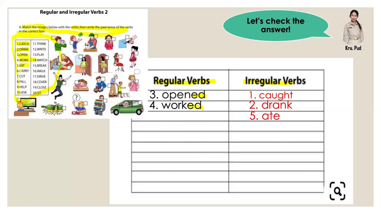 irregular verbs list with gujarati meaning